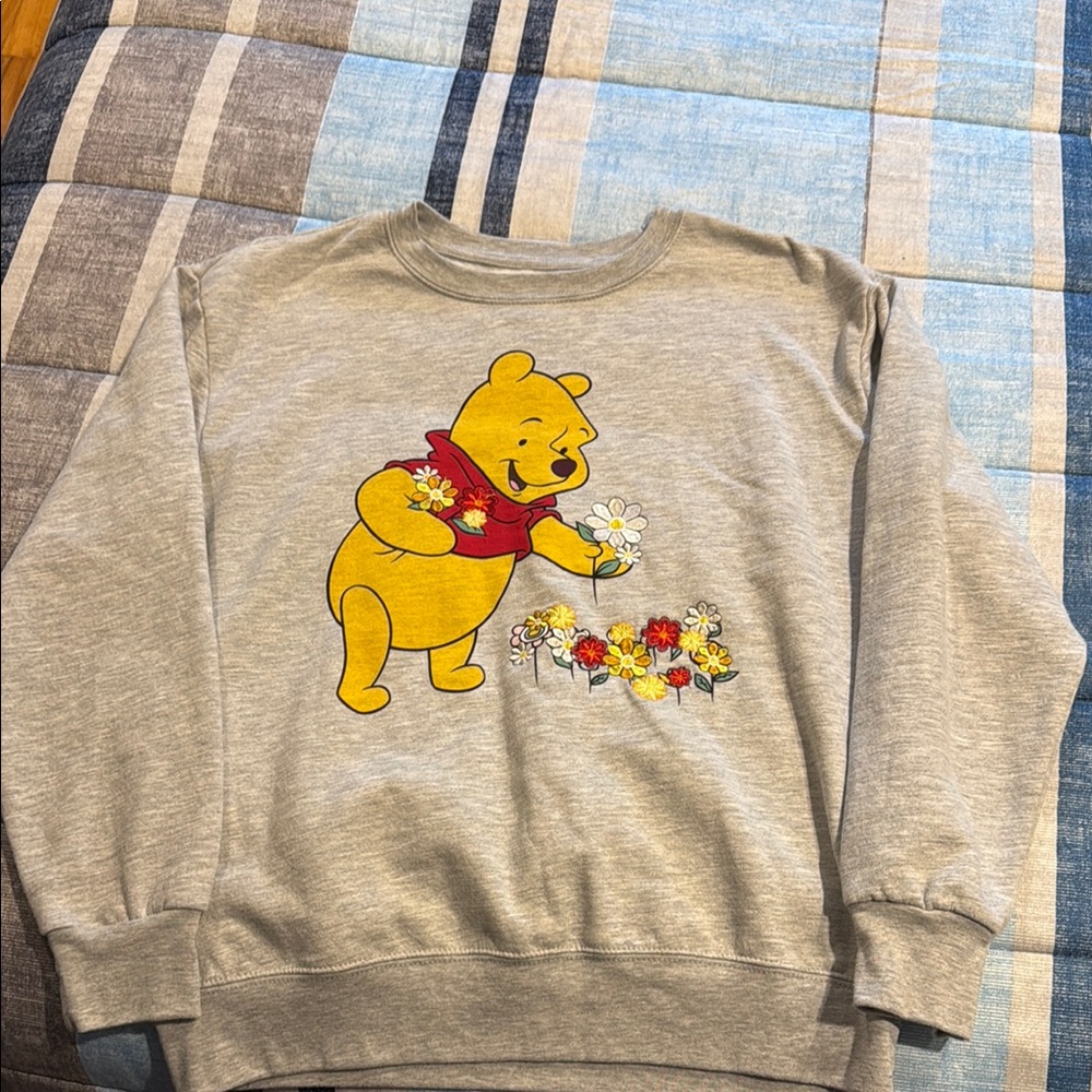 Gray Winnie the Pooh Sweatshirt
